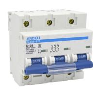 Авт. выкл. DZ58-125 3P 80A х-ка (8-12In) (ANDELI) ANDELI